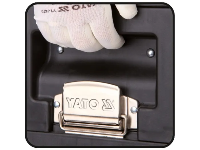 Yato YT-09101, Værktøjskiste, Metal, Sort, Rød, 45 kg, 520 mm, 320 mm