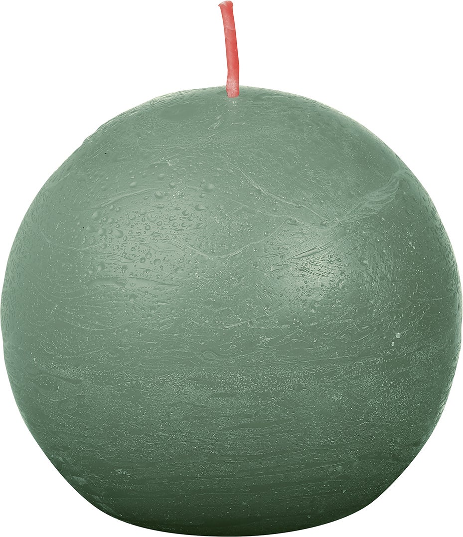 Bolsius bolkaars Rustiek Shine donker groen 25 uur D 7,6 H 7,1 cm