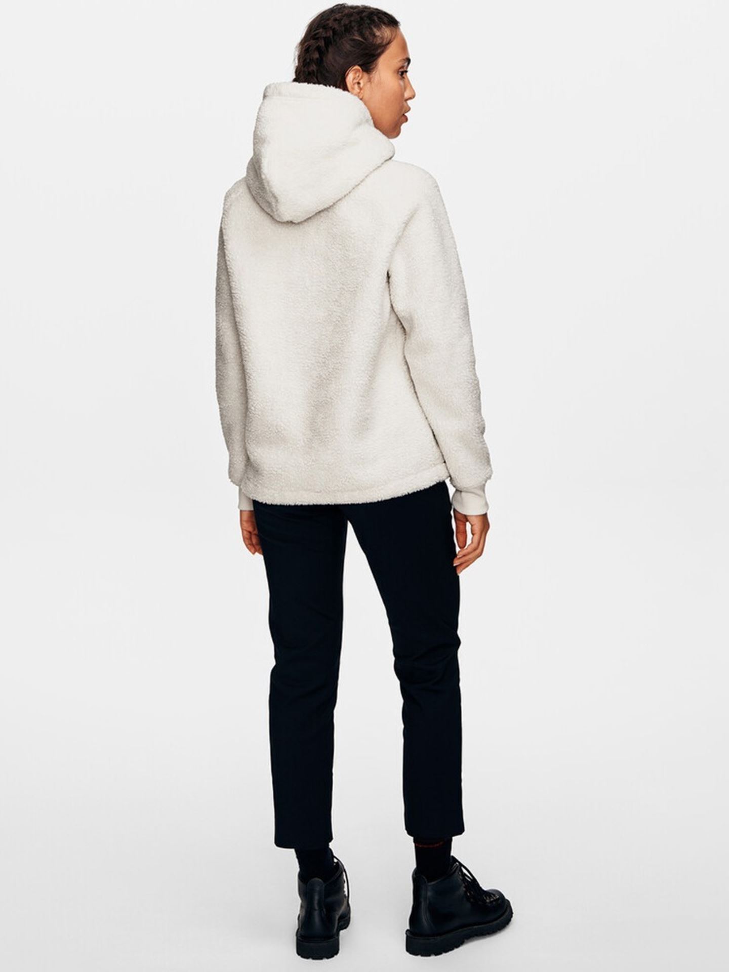 Original Pile Half Zip Hood