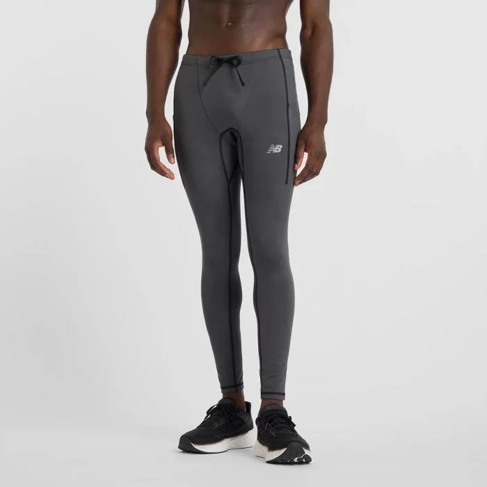 New Balance Herre Lange tights Athletics Reflective Heat Pocket Tight Sort