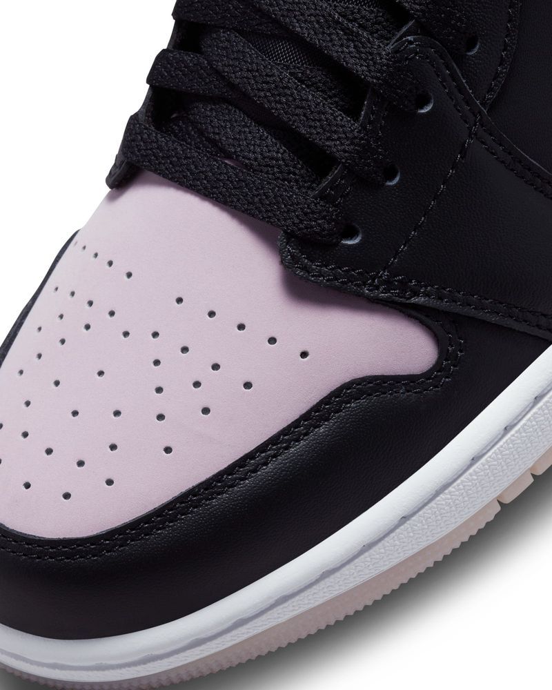 Chaussures Nike Jordan 1 Low Noir & Violet pour homme
