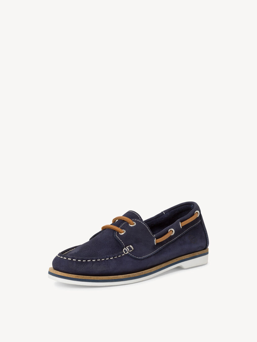 Leren Mocassin - blauw