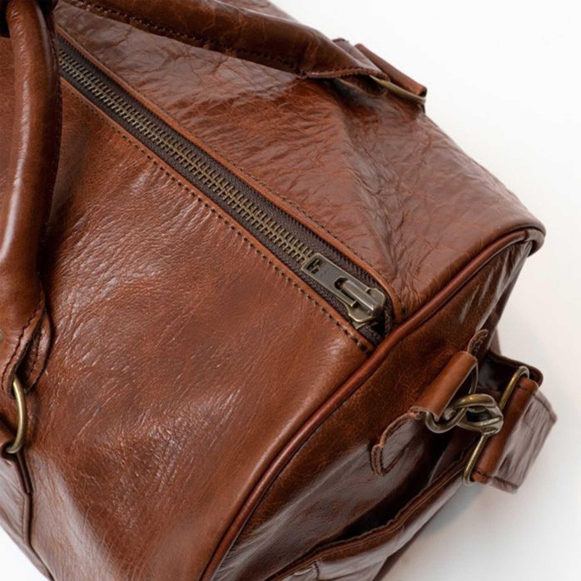 Everlast 1910 Premium Leather Holdall Bag
