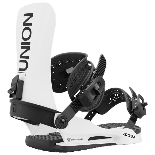 Fixation snowboard UNION STR WHITE