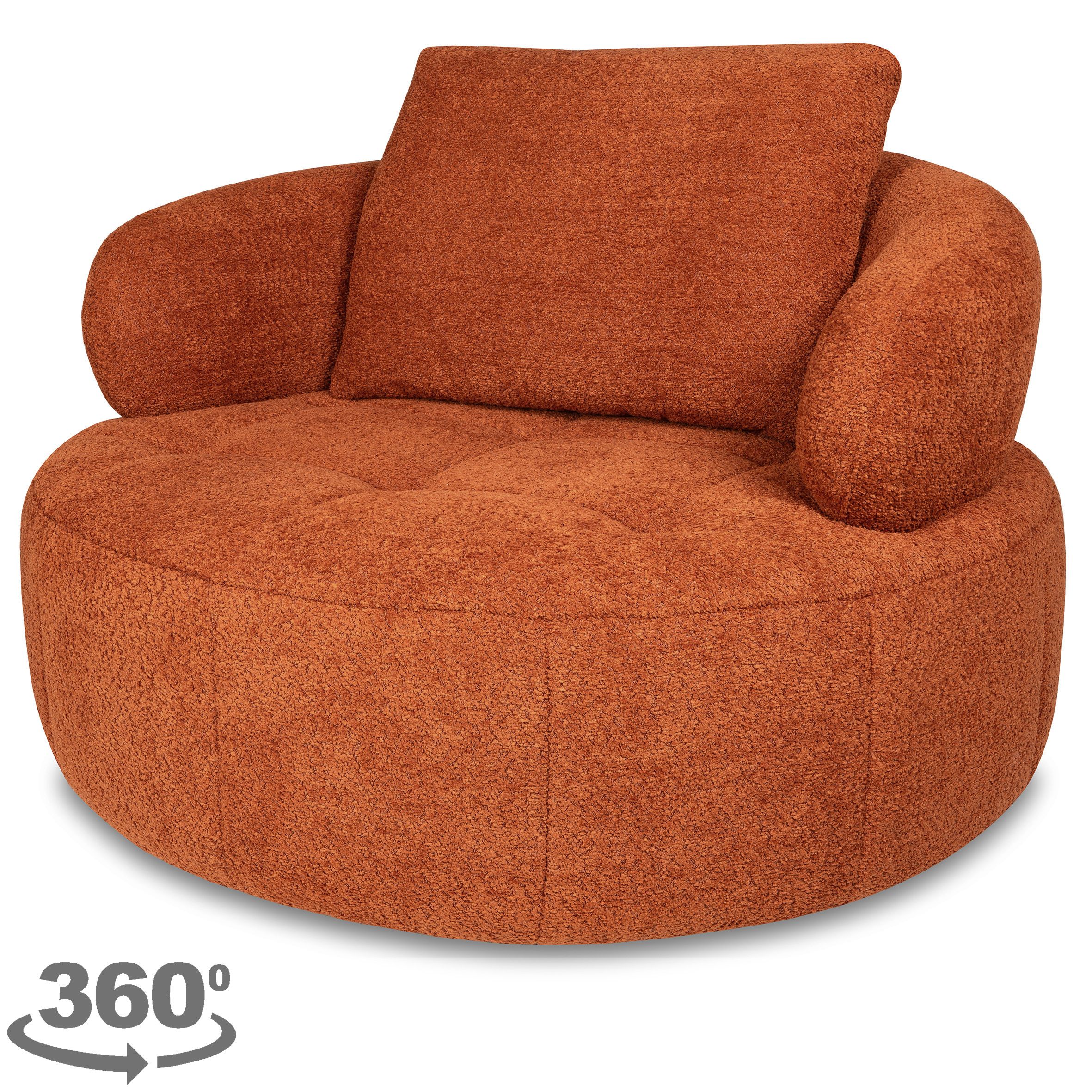 Draaifauteuil Avelin  | DomicilB114 x D114 x H85 cm