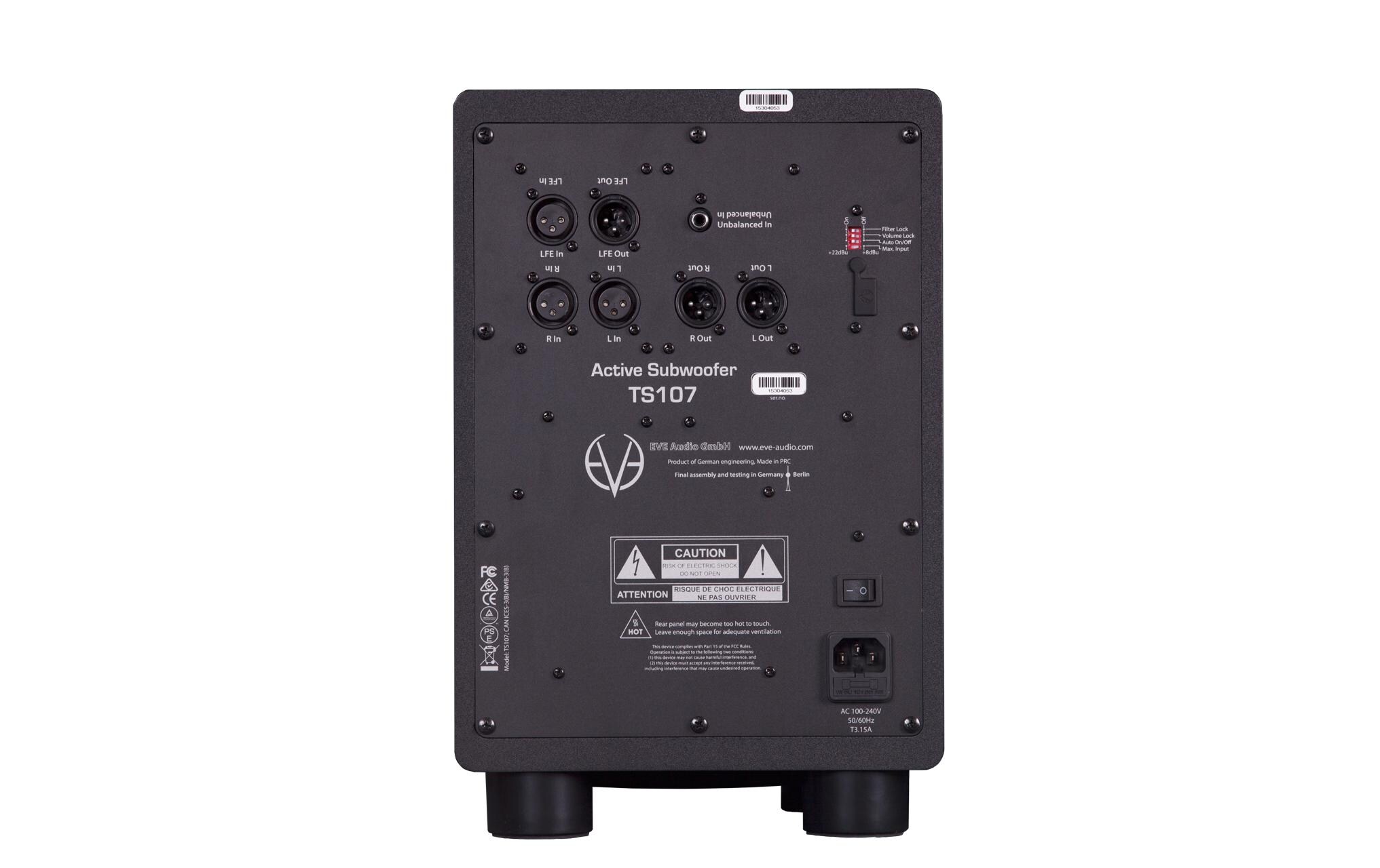 Subwoofer TS107<br>Aktiver 6.5