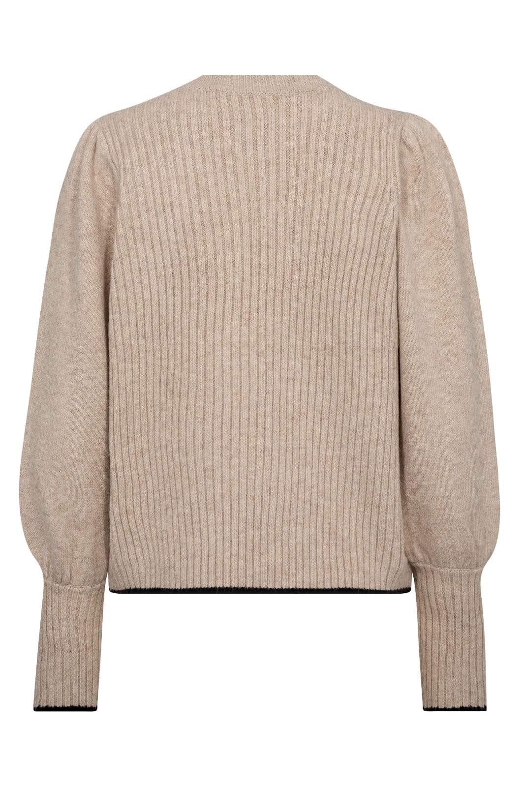 Co´Couture Rowcc O-Puff Knit 32137 11 off white