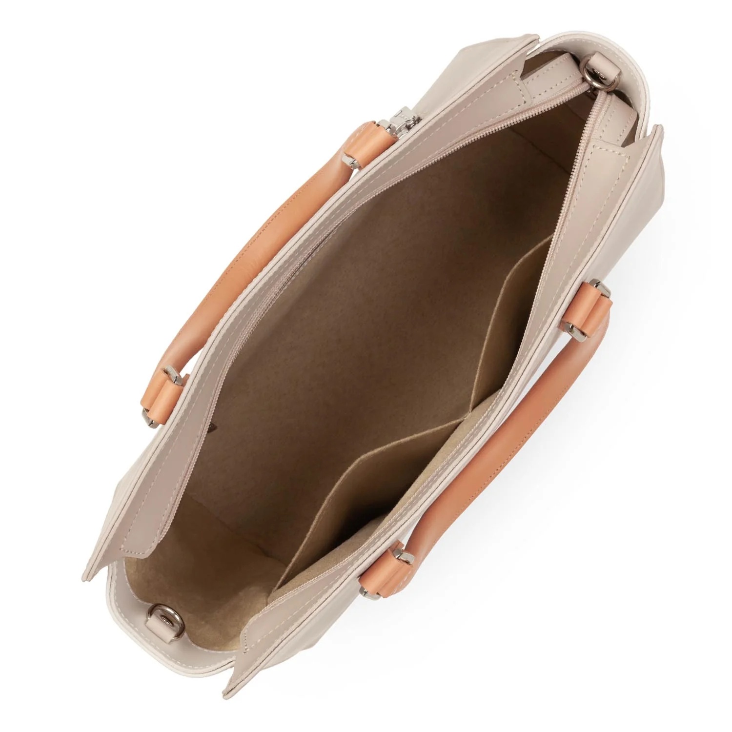 Smooth-Grand sac cabas main