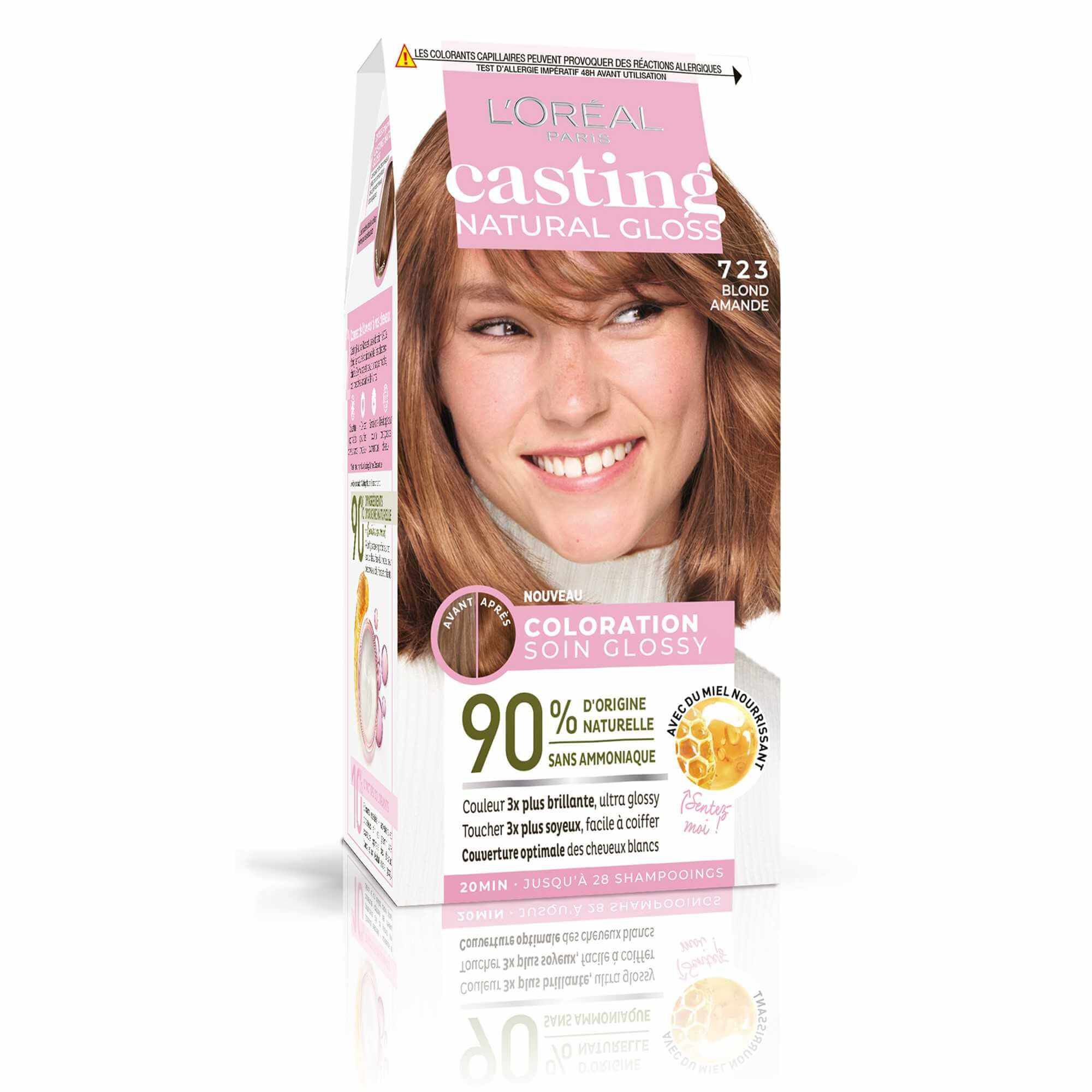 L'Oréal Paris Casting Natural Gloss Coloration 623 Blond Foncé Nougat