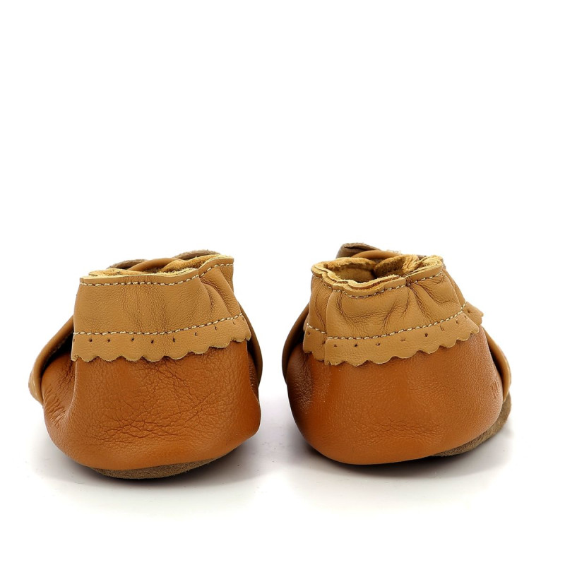 Robeez Robeez Chaussons Happy Mood Camel