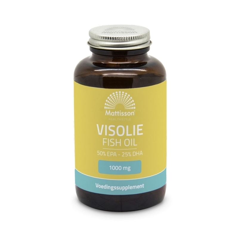 Mattisson HealthStyle Omega 3 1000 MG Visolie 60 Tabletten