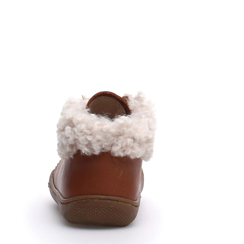 Naturino Naturino Cocoon Supersouple Coco Two Fourré Cognac