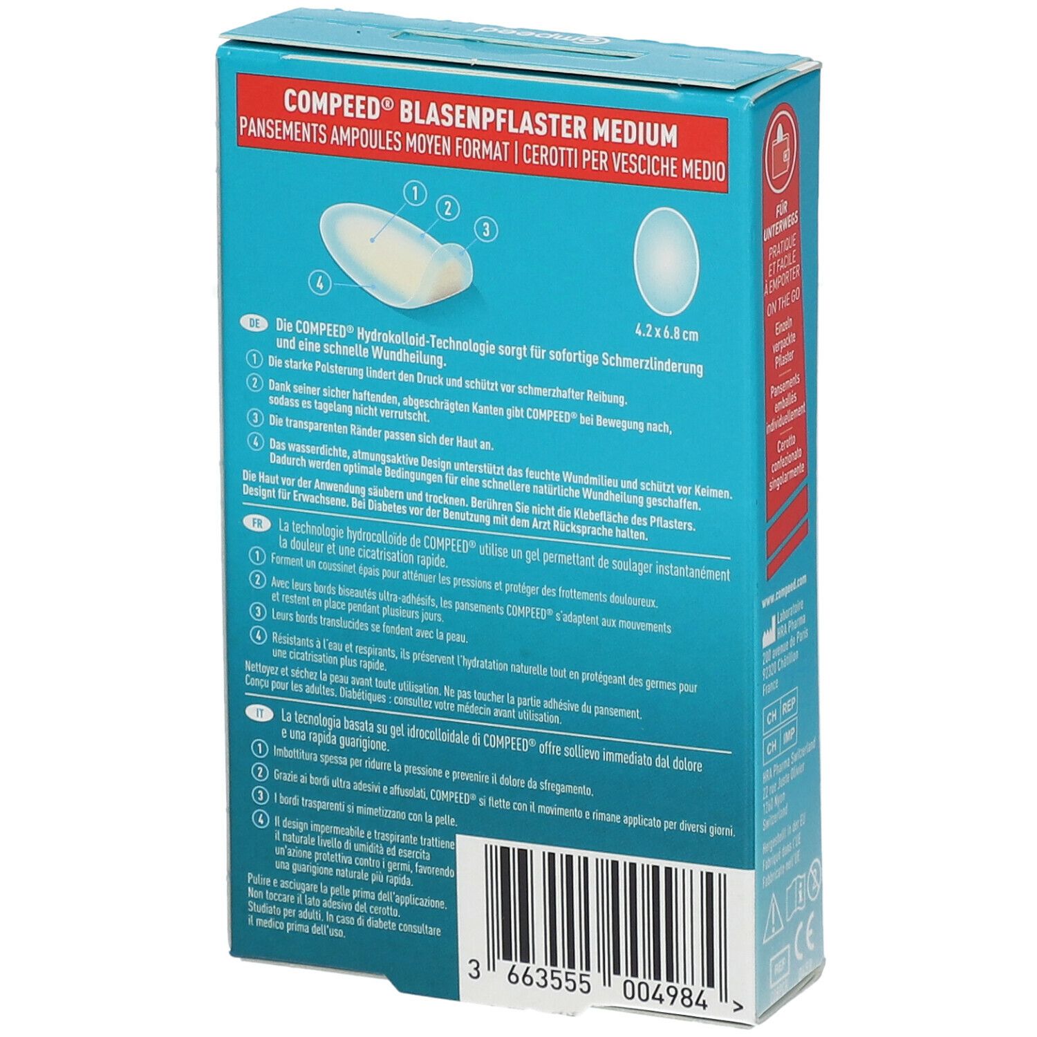Compeed® Blasenpflaster medium
