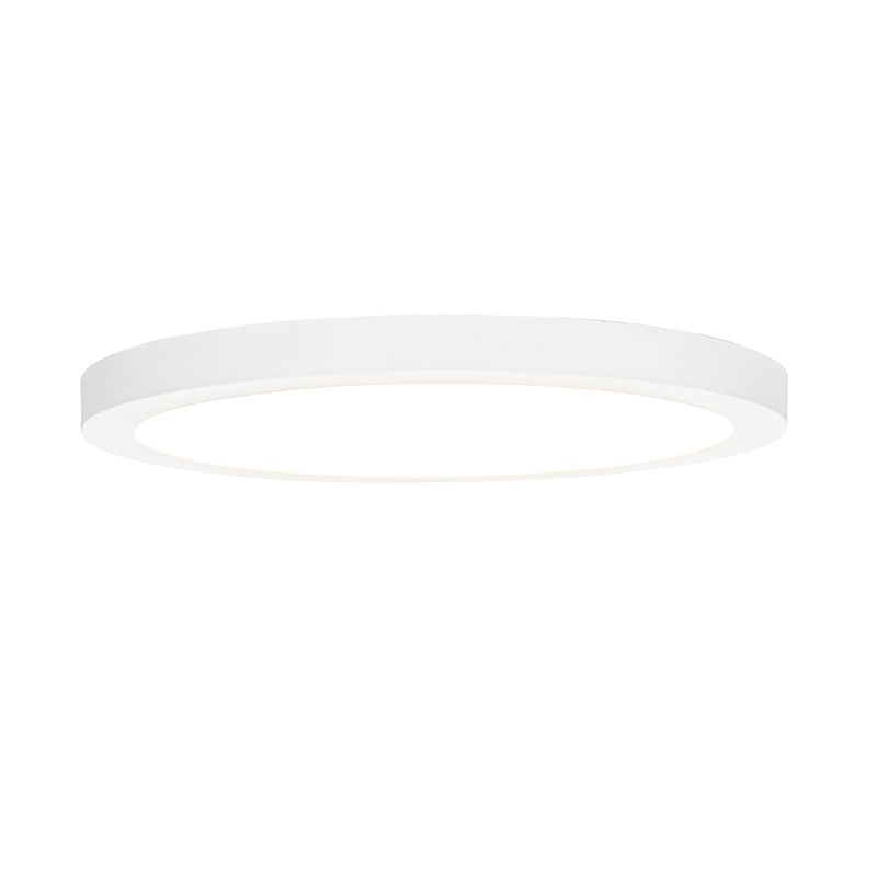 In- of opbouwspot wit 30 cm incl. LED 3 staps dim to warm met dipswitch - Trans