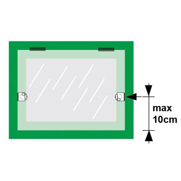 AXA 3012 Raam veiligheidsoplegslot zwart - 3012-20-58/G