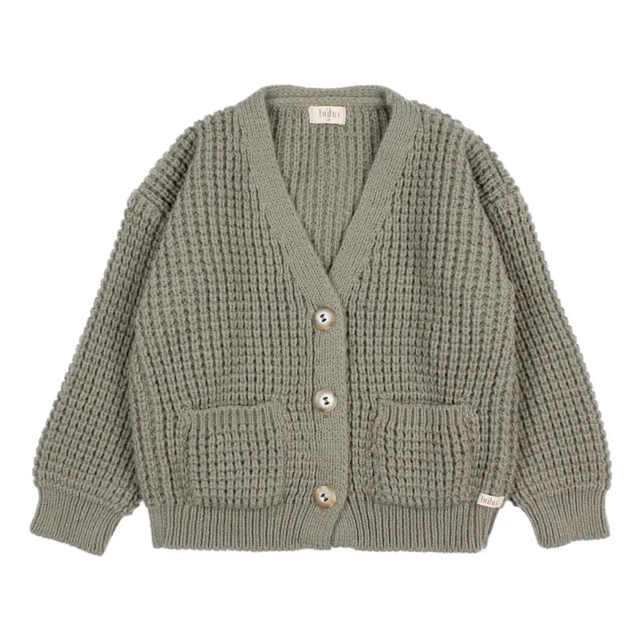 Búho Cardigan Poches | Sauge