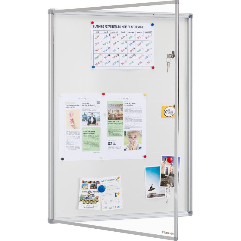 Vitrine d'affichage extérieur - 9 feuilles