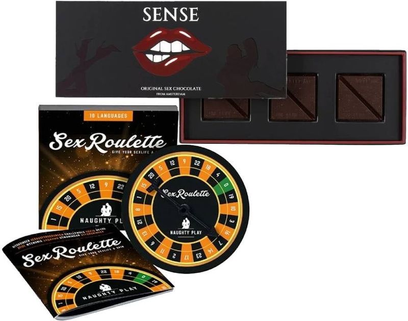 Sense Chocolade & Sex Roulette Game Sex Roulette Foreplay