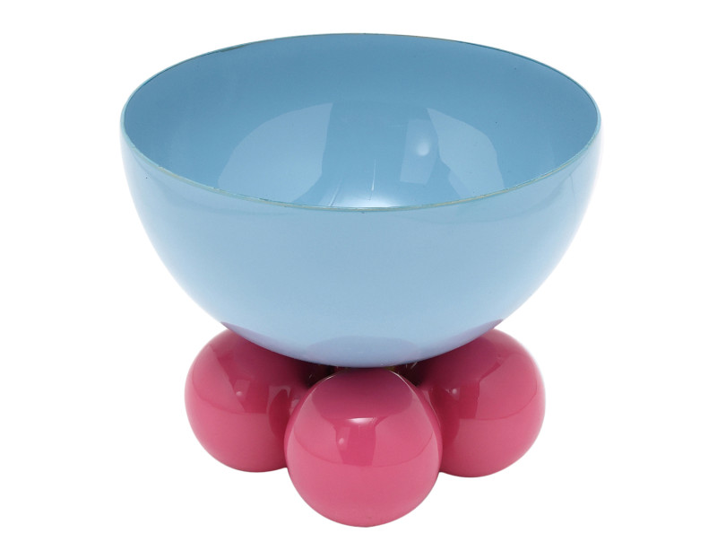Bowl Double Funky Small PT4250LB Soft blue & bright pink