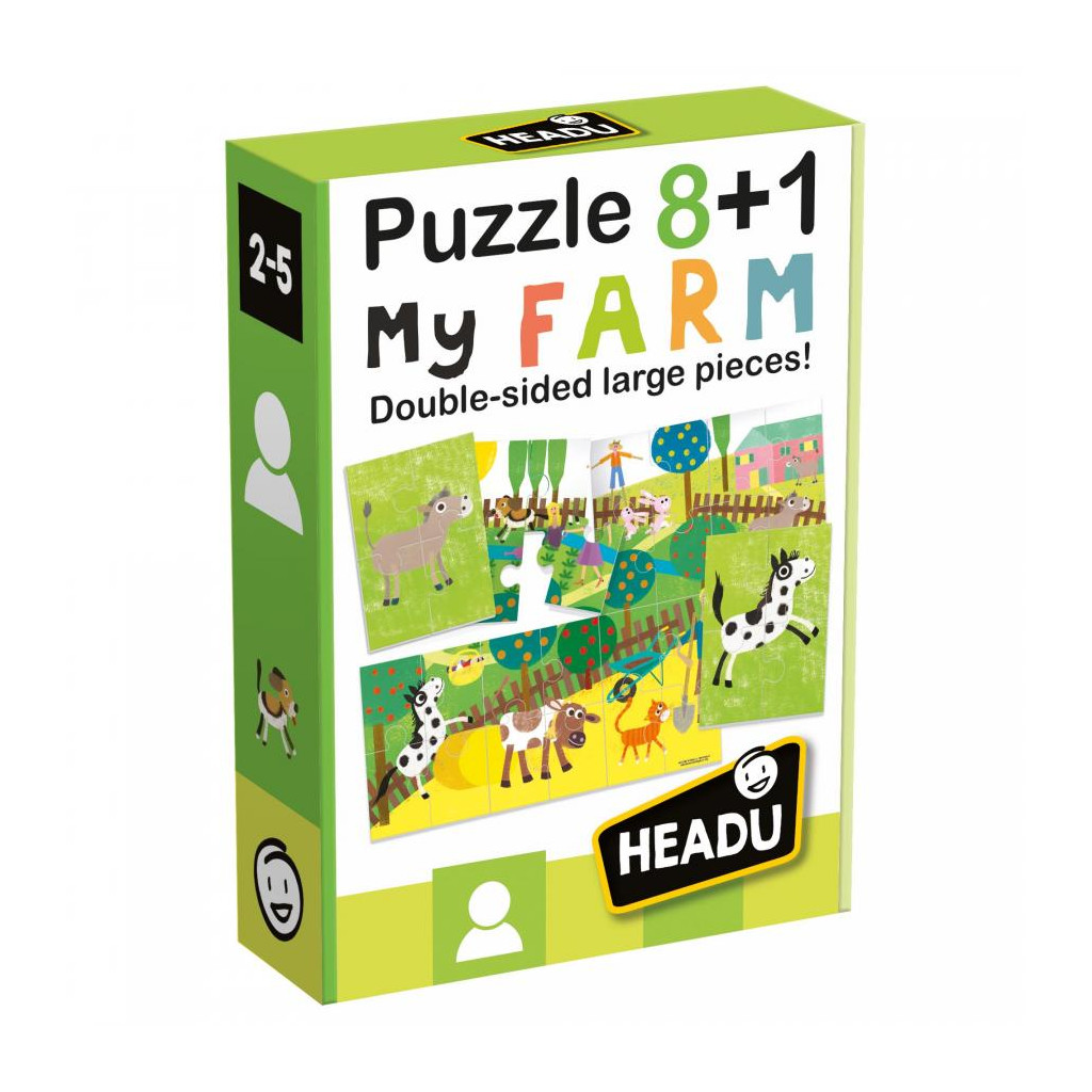 Puzzle 8+1 Farm