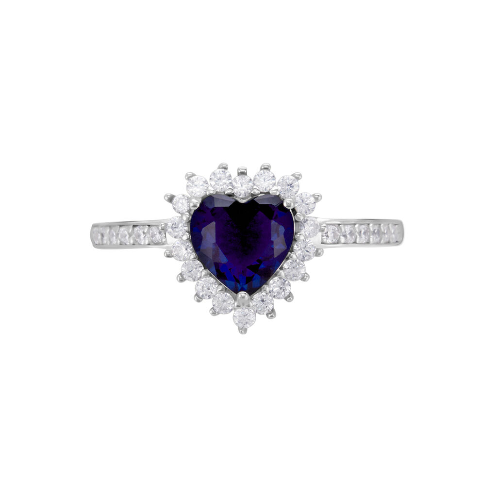 Bague Sphinx Argent Blanc Pierre Et Oxyde De Zirconium