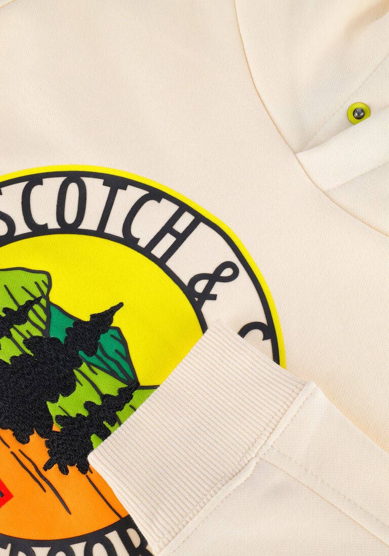 SCOTCH & SODA ecru scotch & soda trui 167582-22-fwbm-d40
