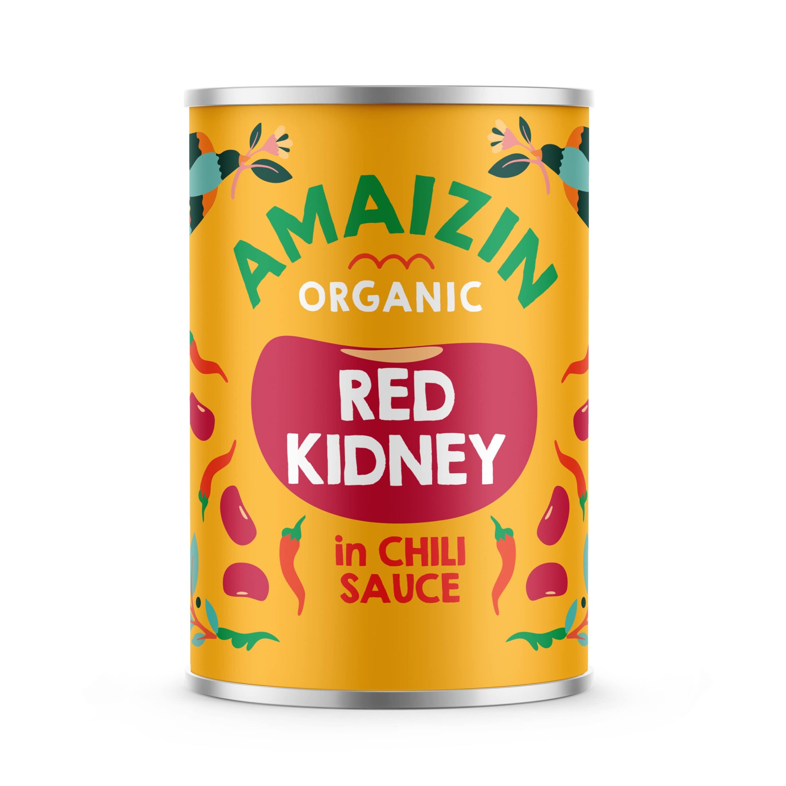 Amaizin Rode Kidneybonen In Chilisaus Bio (400 gr)