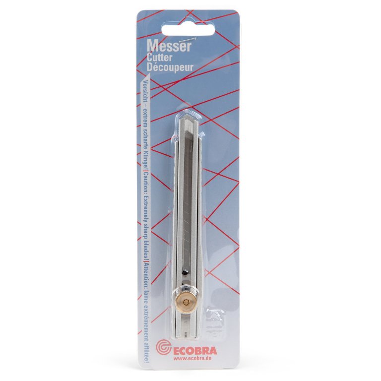 Ecobra Cutter Metall, für 9mm Klingen Feststellrad