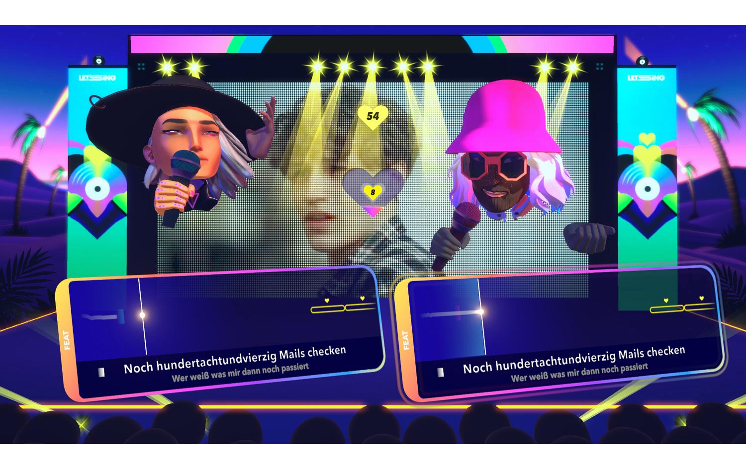 Let's Sing 2024 German Version + 2 MicsAnspruchsvolles Karaoke-Spiel für die Switch