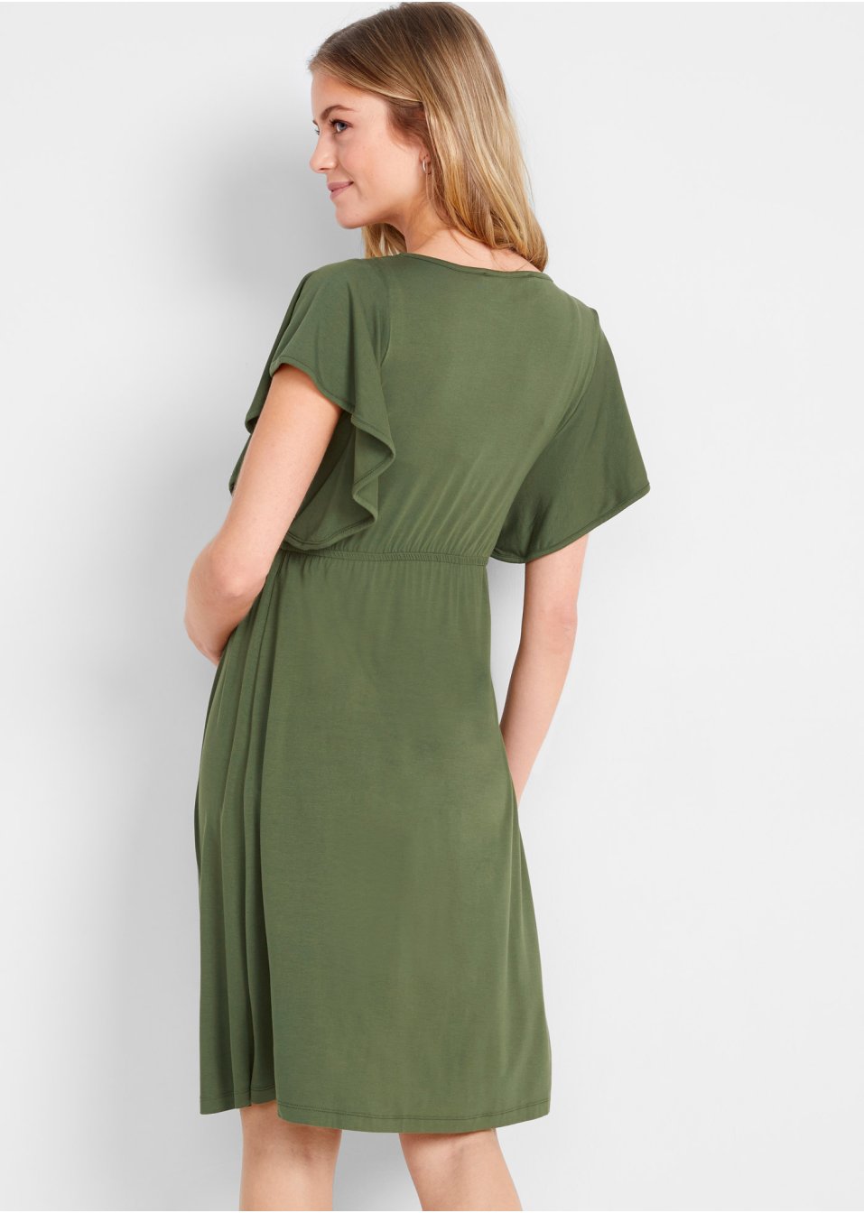 Robe de grossesse avec fonction allaitement en viscose