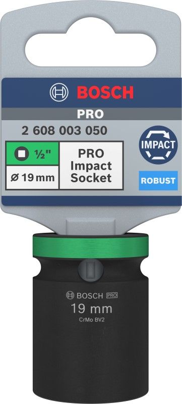 Bosch Krachtdop 1/2