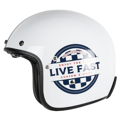Casque Dexter ELEMENT LIVE FAST - Blanc
