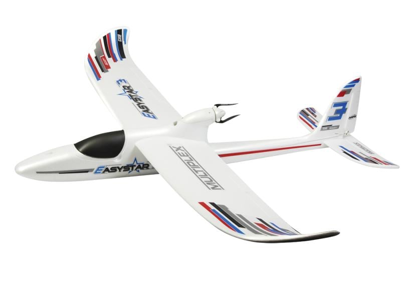 Multiplex Flugzeug EasyStar 3, 1366 mm RTF Mode 2 4 Elektro Segelflugmodell für Einstiger im Komplettset