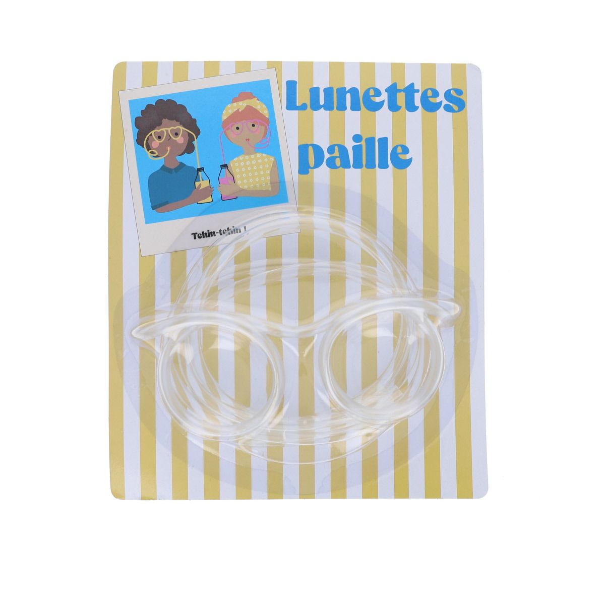 Lunettes paille Mercredi et Patati