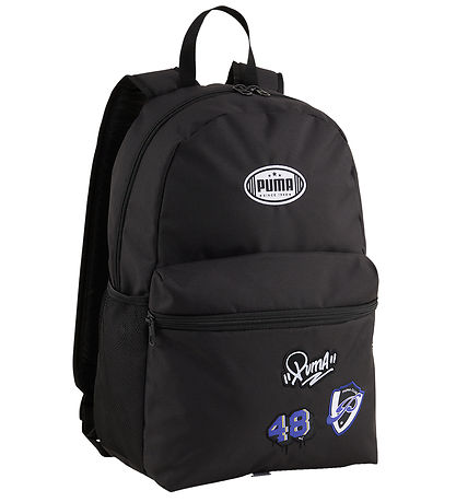 Puma Rucksack - Patch - Schwarz m. Print