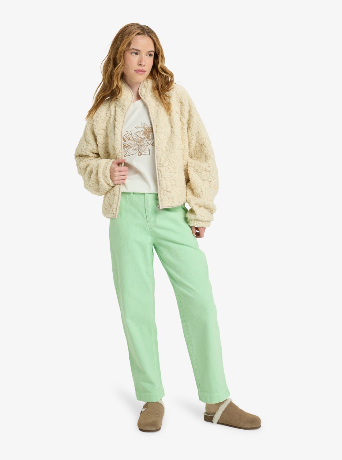 Roxy Fleecejacke »BLURRY CLOUD« 1 Stk. tlg.