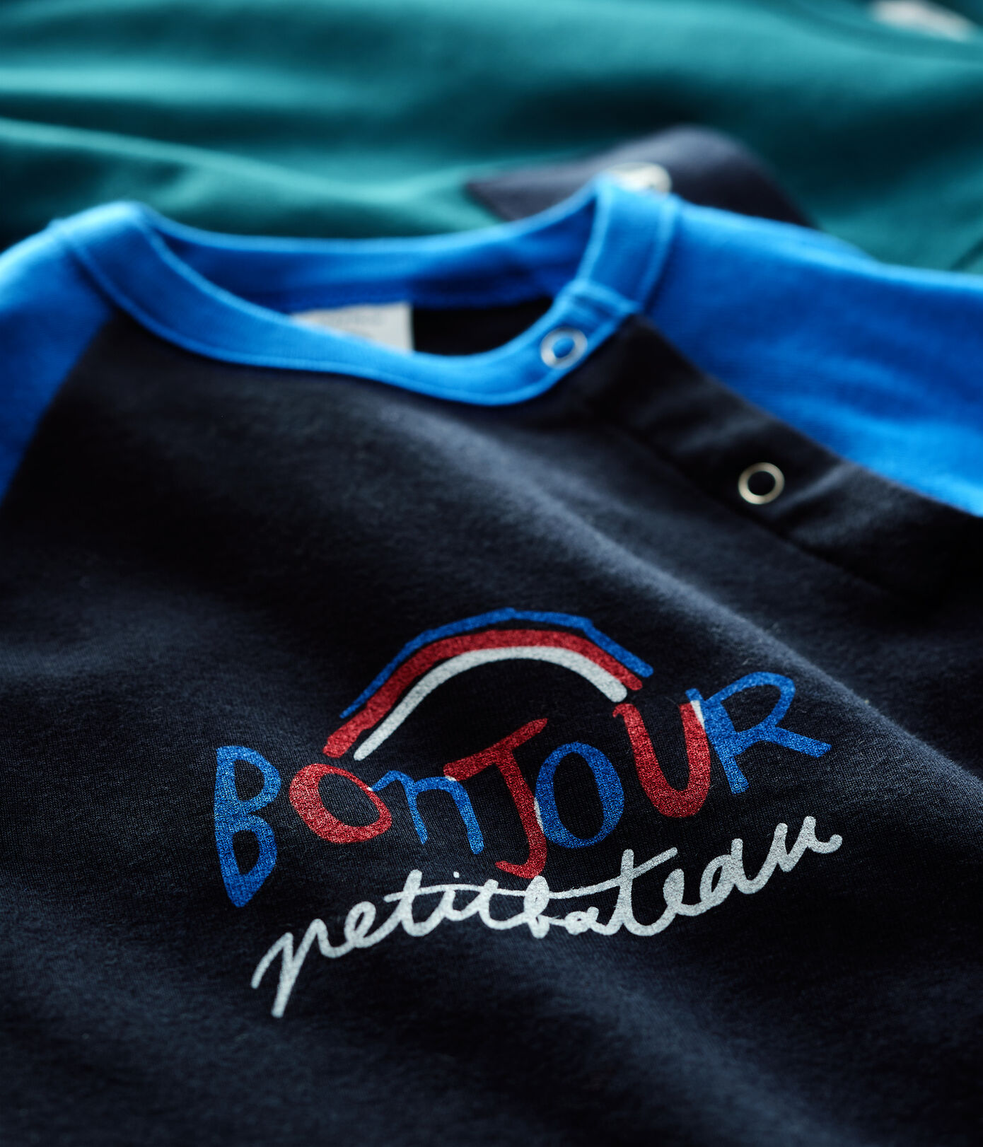Lot de 2 tshirts coton bébé.