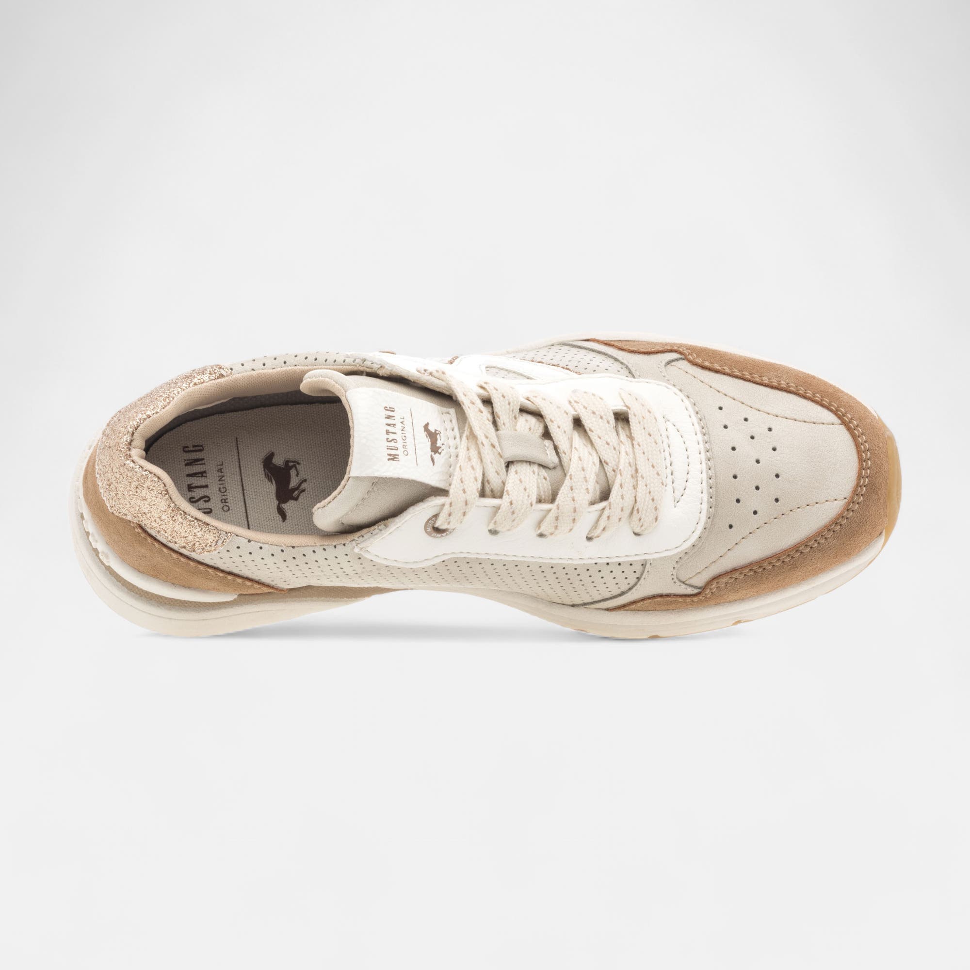Baskets basses Femme beige