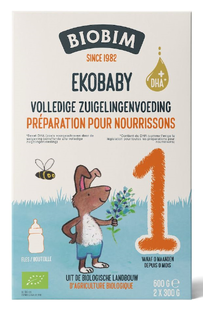 Biobim Ekobaby 1 0mnd  600GR