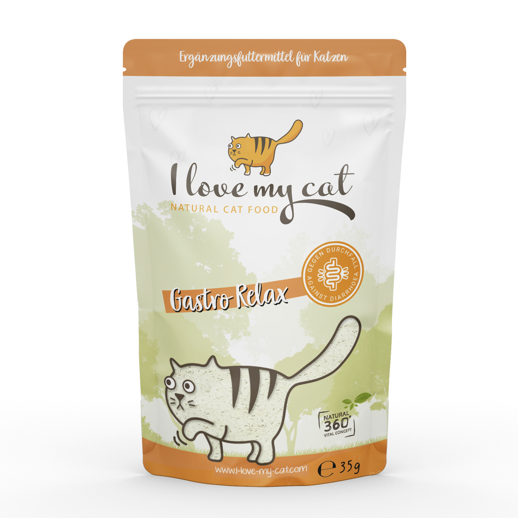 Gastro relax poudre pour chats - 35g