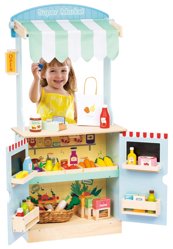 Small Wood - 2 i 1 Teater og Butik