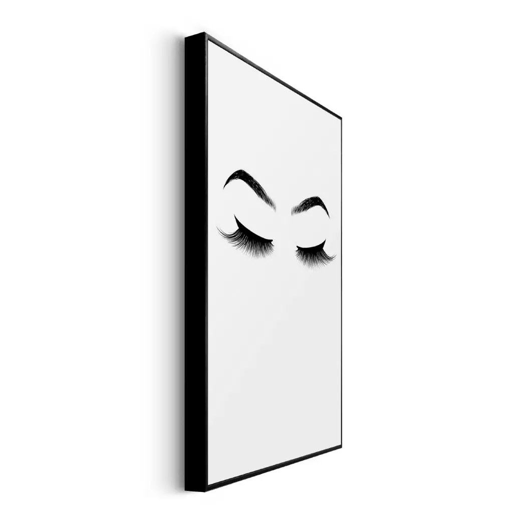 Wandbild 30 x 20 cm Brows & Lashes