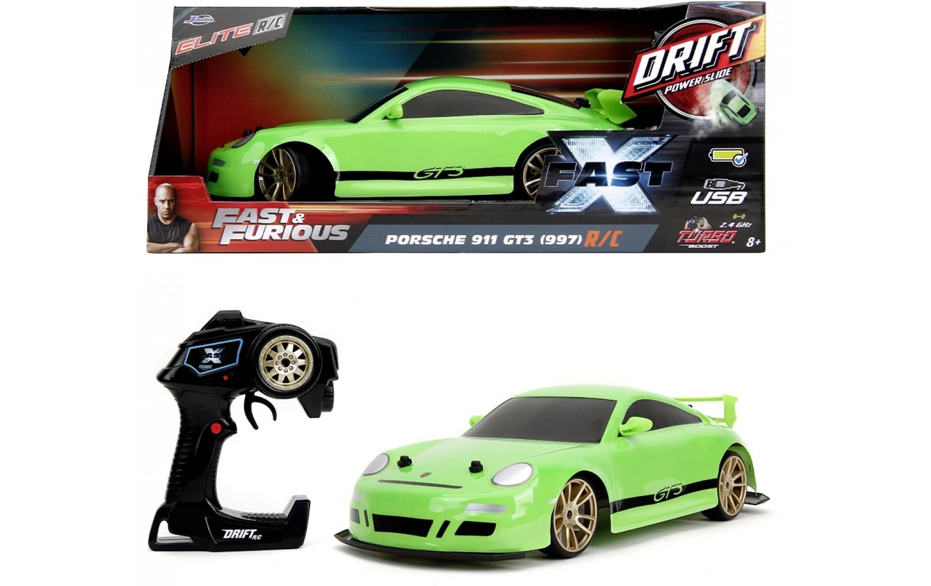 Fast & Furious RC Porsche 911 DriftFerngesteuerter Porsche 911 Drift (Fast & Furious)
