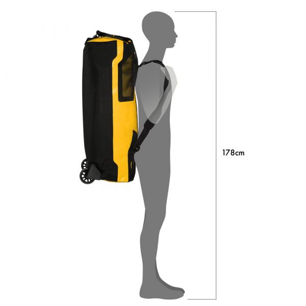Ortlieb Duffle RS, 110 Liter, Gul/Sort