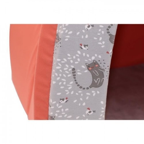 tenda de espuma laranja para gatos da AIME