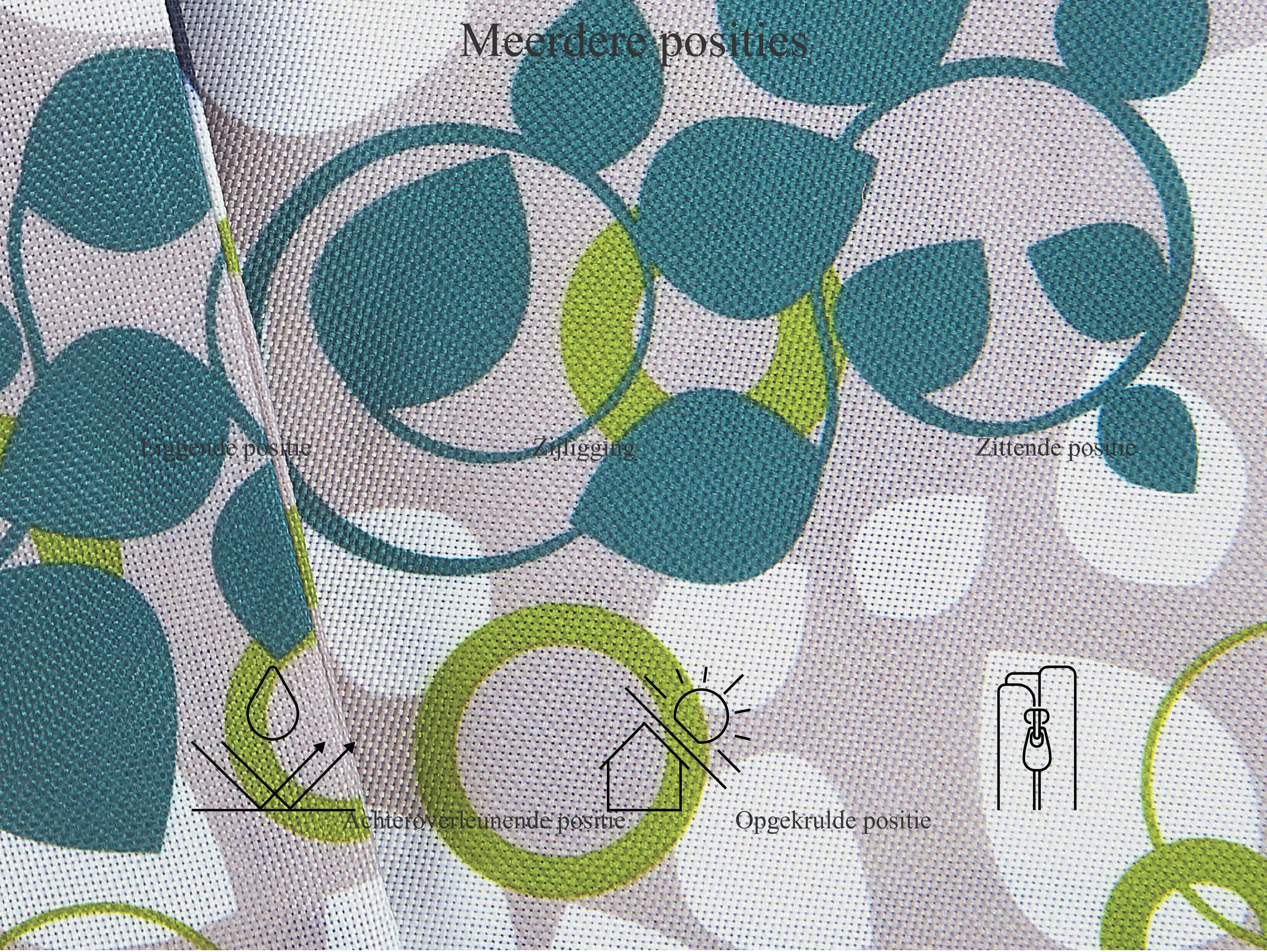 Zitzak 300 L FUZZY 140 cm 180 cm Meerkleurig