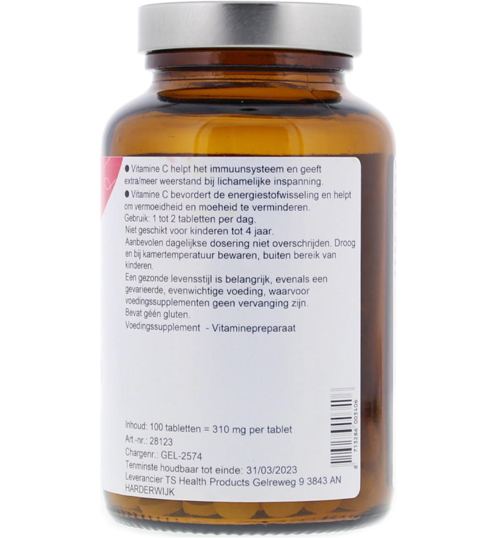 TS Choice Vitamine C 200 mg & bioflavonoiden (100 tabletten)