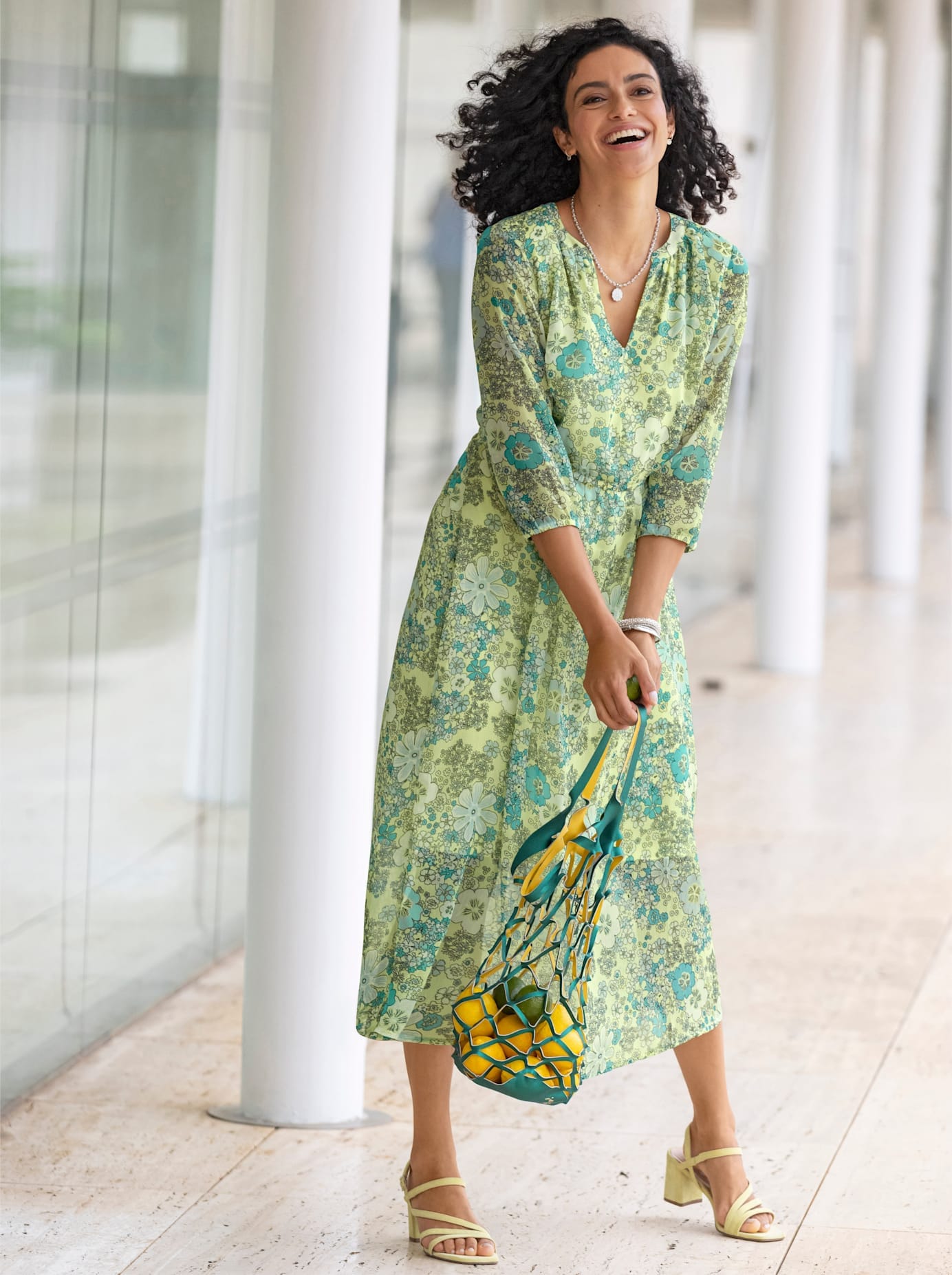 Inspirationen Druckkleid »Druck-Kleid«