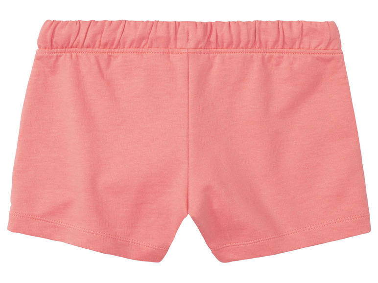 Meisjes sweatshorts, 2 stuks, met hoog katoengehalte