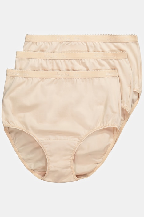 Maxislips, 3er-Pack, High Waist